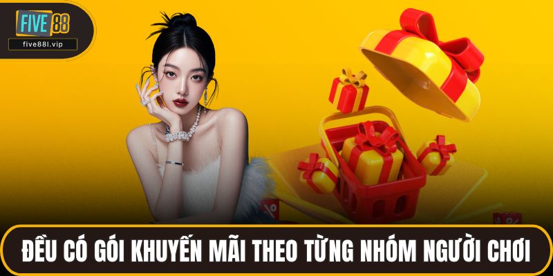 Đều có gói khuyến mãi theo từng nhóm người chơi