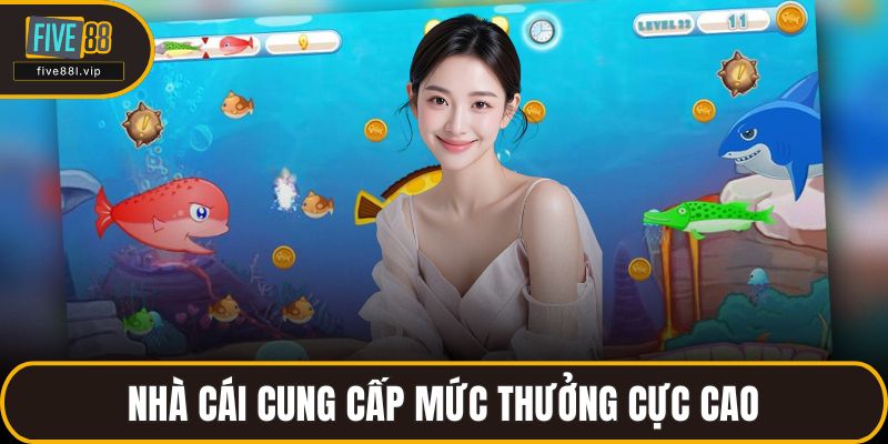 Nhà cái cung cấp mức thưởng cực cao