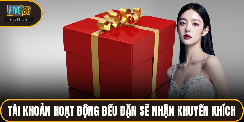 Tài khoản hoạt động đều đặn sẽ nhận khuyến khích